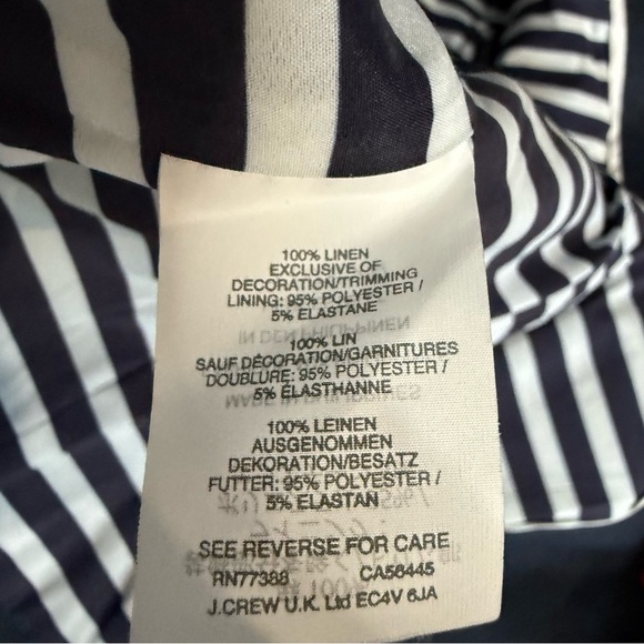 J. Crew Blazer 100% linen - Picture 12 of 14